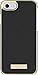 Incipio Apple iPhone 7/8 Kate Spade New York Wrap Case - Saffiano Black/Gold Logo Plate