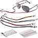 DEZAMN Eyeglasses Holder Strap Cord with Suede Leather Eyeglass Retainer with 2 Gifts Glasses Bag and Cloth