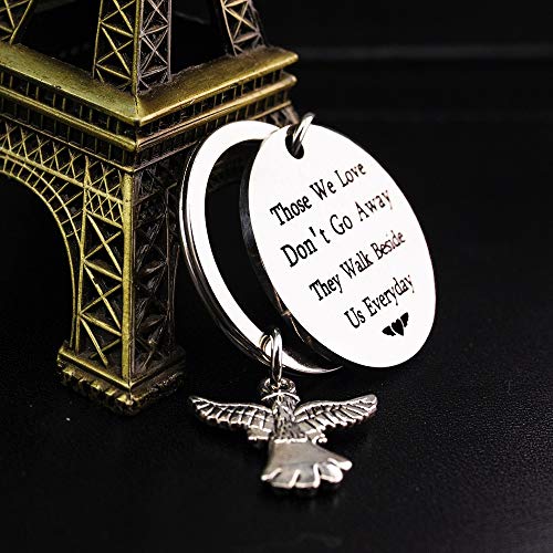 5 Memorial+Keychain+Gift+Jewelry+Those+Angel+Keyring