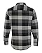 Burnside Mens Long Sleeve Button Down Flannel Shirt B8210