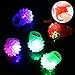 12pcs Flashing Glow Rings and 12pcs Foam Sticks Set, Taotuo 24 Pack LED Glow in The Dark Party Supplies Set, Mixed Colorful Jelly Rubber Finger Lights Party Favors for Birthday, Weddings, Christmas, Halloween