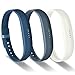 Greeninsync Compatible with Flex 2 Armbands, Replacement for Flex 2 Adjustable Sports Fitness Wristband Strap W/Metal Clasp and Fastener for Flex 2 Watch Small Women Girl(3Pack)
