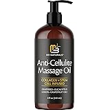 Anti Cellulite Massage Oil Infused with Collagen and Stem Cell Skin Tightening Cellulite Cream Moisturizing Body Bust Bum Cel