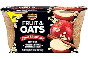 Del Monte Apple Cinnamon Fruit & Oats - 14oz (Pack of 6)