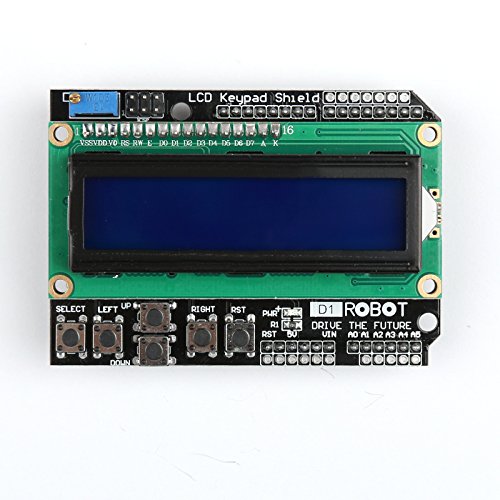 Areyourshop 1x LCD 1602 Board Keypad Shield for LCD UNO Mega2560 R3 Robot