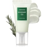 AROMATICA Rosemary Scalp Scrub 5.82oz / 165g | Scalp Treatment, Scalp Exfoliator with Salt Hair Scrub for Oily Scalp, Dandruff, Build Up Remover