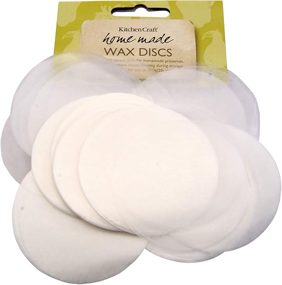 Pack Of 200 Wax Discs 5.5cm Diameter To Fit Traditional 1lb Jam