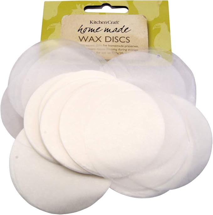 Pack Of 200 Wax Discs 5.5cm Diameter To Fit Traditional 1lb Jam