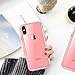 DAUPIN Compatible for iPhone Xs Max Phone Case Colorful Luxury Sparkle Glitter Bling Cover Slim Thin Clear Cases for Women Girls for iPhone Xs Max 6.5 Inch 2018 (Rose Gold)