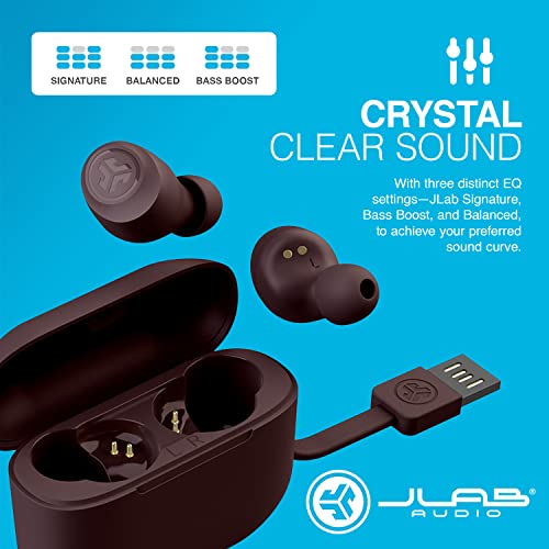 JLab Go Air Pop True Wireless Bluetooth Earbuds Charging Case
