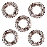 5 pcs set Hair Comb Headbands Stretch Flexible Plastic Circle