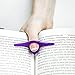 Thumb Thing Book Page Holder and Bookmark - Large Set of 3 (Assorted Colors) - Literary Gifts, Gift for Readers, Reading Accessories