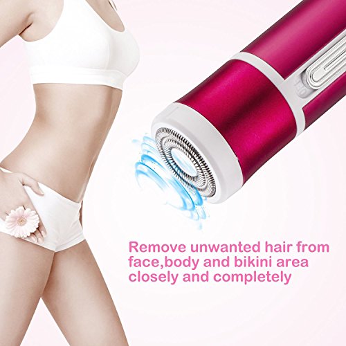 Women's Electric Shaver Ladies Razor 4 in 1 Hair Removal Flawless Painless Men Women Razors - Thumbnail 5