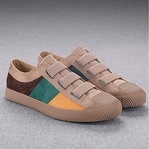 Juin メンズ 布靴 カジュアル キャンバス スニーカー マジックテープ メンズ 夏靴 柔らかい 若者 脚長 ストリート 歩きやすい 学生靴 防滑 通気 軽量 ショーツ 代 50代 春 夏 秋 帆布 定番 ファション 通年 B07wlnfvqr 3 434円