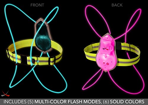 NoxGear Tracer360 - Visibility LED Illuminated Vest  M/L - ( S,M/L,XL Avl.)