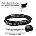 LOLIAS Wrap Leather Bracelet for Men Stainless Steel Magnetic-Clasp Braided Multi-Layer Bangle Cuff Bracelets