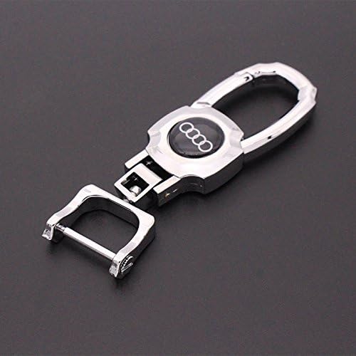 SXhhqhsm Zinc alloy Material Car Logo Keychain Apply to Audi