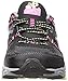 New Balance Women's WT410V4 Trail Shoe, Black/Pink, 9 B US