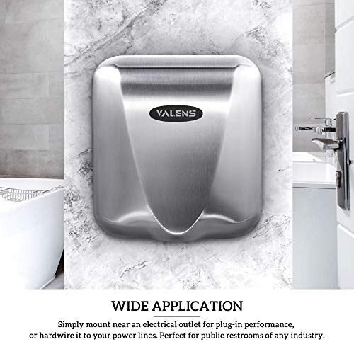 VALENS Electric Hand Dryer with HEPA Filter, Efficiency Max Touchless