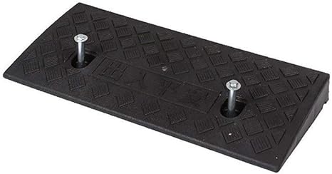 High-Strength Hard Plastic Sill Ramp Ramp Step Ramp Mat for Ramp Vehicles 1PC Car Motorcycle Lightweight Portable Curb