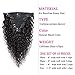 Rolisy Curly Clip in Human Hair Extensions Real Soft Thick 8A Grade Human Hair for Women Curly Hair Clip ins,Natural Black Color,10 Pcs,120 Gram (16 INCH, Water Wave)