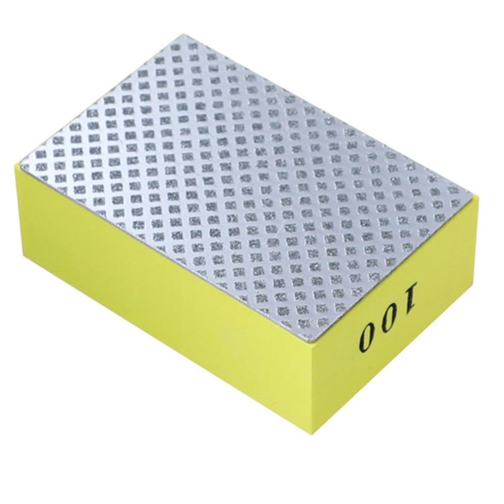Diamond Hand Polishing Pads Block Diamond for Tile Glass Abrasive Grinding Pad Stone Marble Ceramic Abrasive Sanding Disc 100#