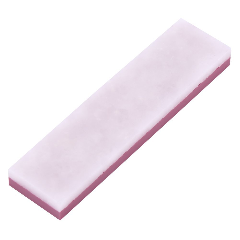 Knife Sharpening Stone,3000/10000 Whetstone Polishing Sharpener Stone for Kitchen Kinfe Tool (White)