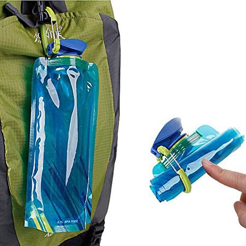 DDPANG Sport Water Bottle Leak Proof Plastic Collapsible Folding Portable Travel Cup Environmental Coffee Office Mug For Running Outdoor Hiking Camping Gym