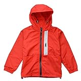 KISBINI Big Boys Clothing Windproof Raincoat Zip