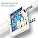 USB C to 3.5mm Audio Adapter, HiMusic 2 in 1 USB Type C Male to 3.5mm Female Earphone Converter Dongle and Charging Adapter Compatible with Google Pixel 3/3 XL, Galaxy Note 10/10 Plus and More (White)