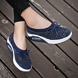 Touchmosees Women's Nursing Shoes Air Cushion Nurse