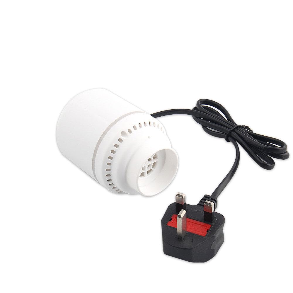 BFXMV Vacuum Bag Electric Air Pump,0.2A 30W Portable Vacuum Bag Pump for Vacuum Storage Bag,3.8cm Vacuum Compression Pump for Clothes, Blanket, Duvets, Pillows, Comforters,Travel, Moving(White)