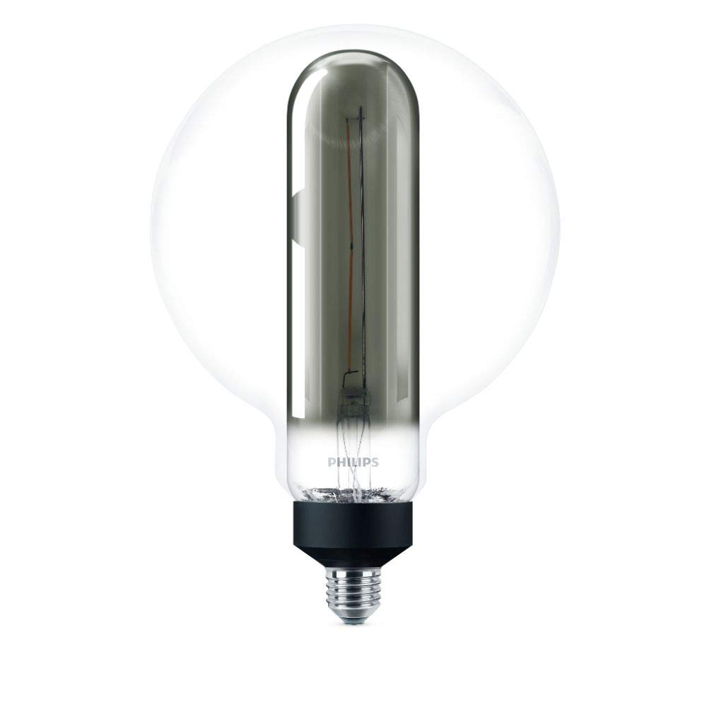 Philips LED Double Layer Smoky Dimmable Light Bulb [E27 Edison Screw] 6.5W - 25W Equivalent, White (3000K)