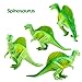 Animals Figure, 12 Piece 7'' Toys Set Plastic, Dinosaur Toys, Wild Animals Learning Toys and Party Favor Toys for Boys - Forest Dinosaurs Figures Playset for Kids