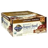 Garden of Life Organic Super Seed Whole Food Fruit and Veggie Bars with Fiber and Probiotics, Vegetarian, 68g bars (12 per carton)