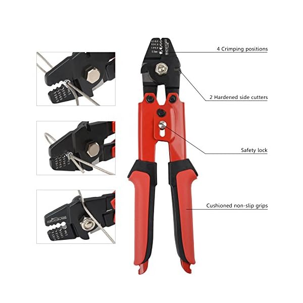 Booms-Fishing-Heavy-Duty-Hand-Crimper-has-Hardened-Steel-Jaws-with-4-Crimping-Positions-and-2-Hardended-Steel-Side-Cutter