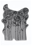 Stampendous Cling Rubber Stamp-Ranunculus Field