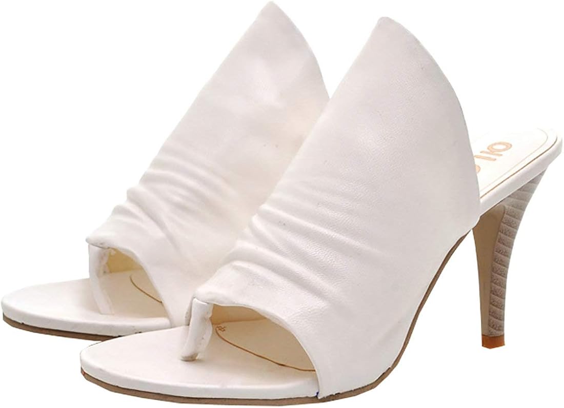 stiletto mule sandals