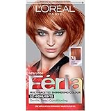 L'Oreal Feria Permanent Haircolor Gel - 74 Copper Shimmer (Deep Copper) 1 Each