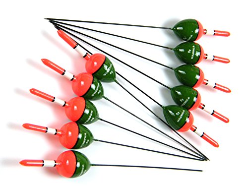 10 pcs 4g floats thkfish vertical buoy paulownia wood f…