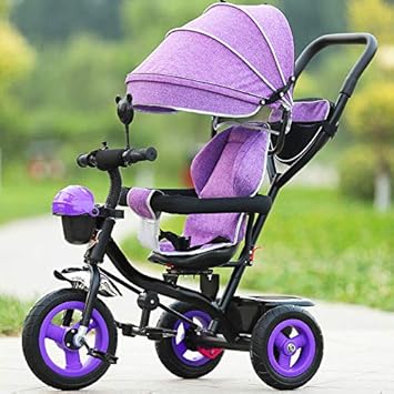 kids push along tricycle buggy