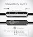 Langsdom Bluetooth Earphones with Mic, L5 Wriless Earbuds Powerful Bass Headphone with 7 Hours Playtime (IPX4 Splashproof, Black)