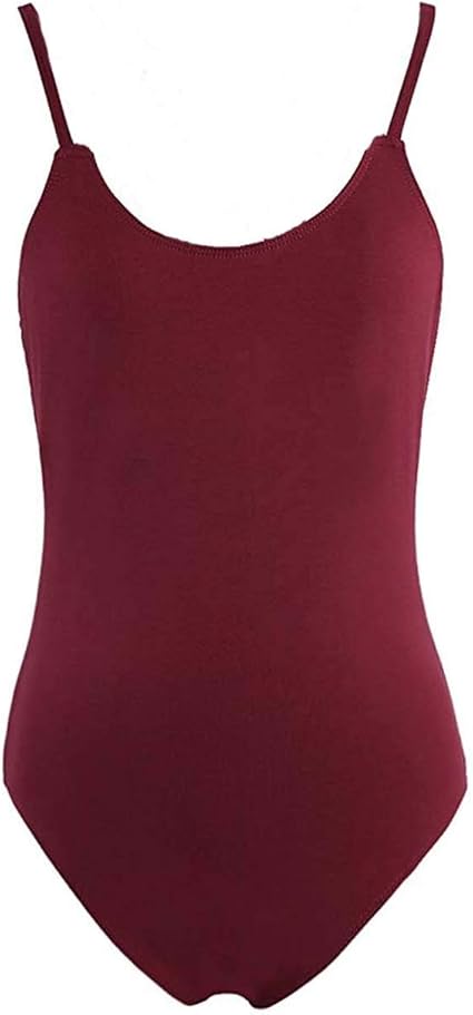 burgundy leotard amazon