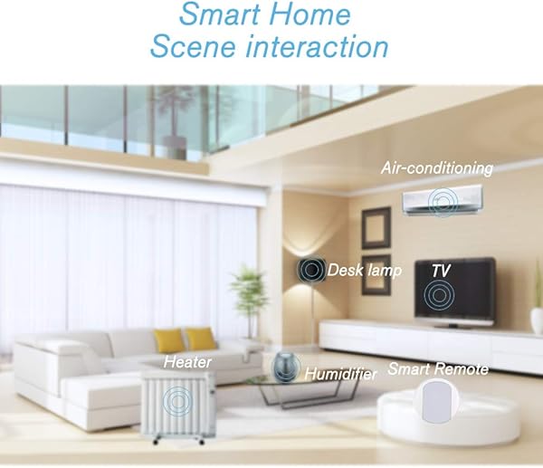 OWSOO Control Remoto Inteligente IR WiFi IR Remoto IR Control Hub Wi Fi2 4Ghz Control Remoto Universal para Aire Acondicionado TV DVD App Tuya Smart Life Compatible con Alexa Google Home IFTTT