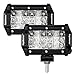 LED Light Bar, Rigidhorse 2 Pcs 5 inch 48W 3 Row LED Spot Lights Pods Lights LED Cube Lights Off Road LED Lights LED Work Light for Trucks ATV SUV Jeep boat, 1 Year Warranty