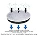 HoneyGuaridan W25/W18 Pet Water Fountain Replacement Carbon Filters 3 - Pack