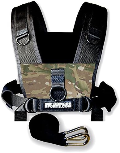 ComCor Max Sled Harness Vest Pulls Forward and Backward - Made in USA