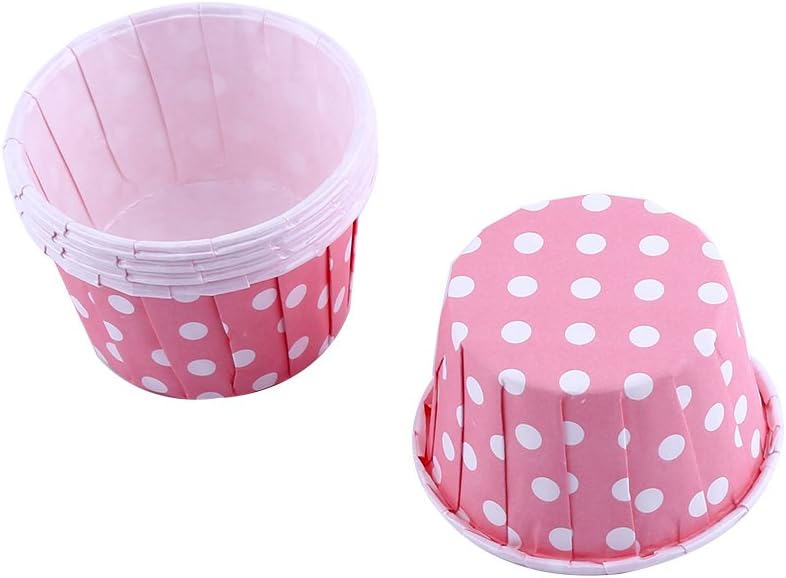 Whaline Cupcake-Förmchen Set – 300 Stück, Violett, 5,1 Cm Durchmesser, Aus Papier, Für Hochzeit, Geburtstag, Party