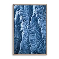 Framed Canvas Wall Art Clouds and Colors Canvas Prints Home Artwork Decoration for Living Room,Bedroom - 16x24 inches