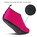 JIASUQI Summer Barefoot Water Skin Shoes Aqua Socks for Surf Beach Pink US 5.5-6.5 Women, 5-5.5 Men